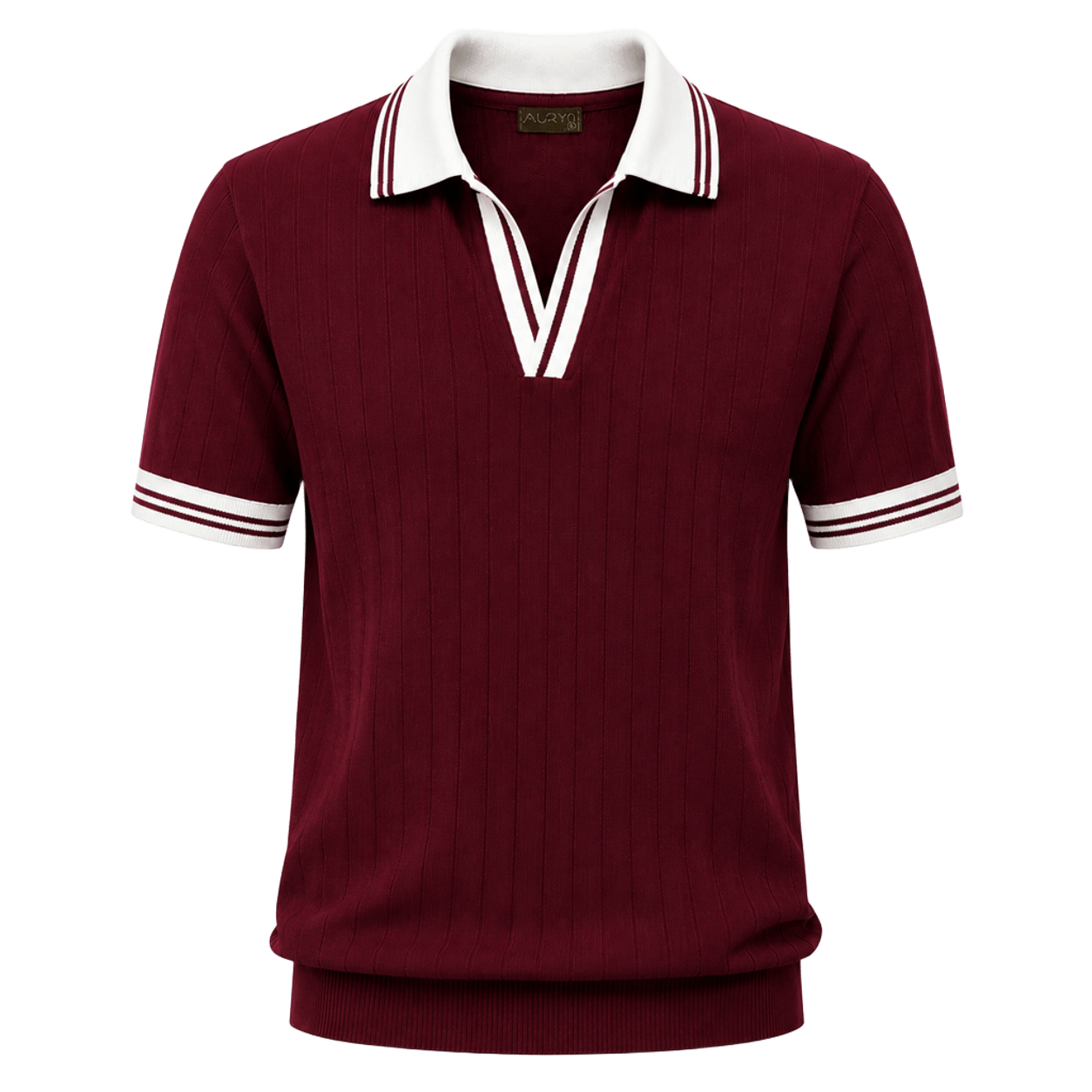 Burgandy Knit Wear T-Shirt