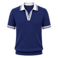 Blue Knit Wear T-Shirt