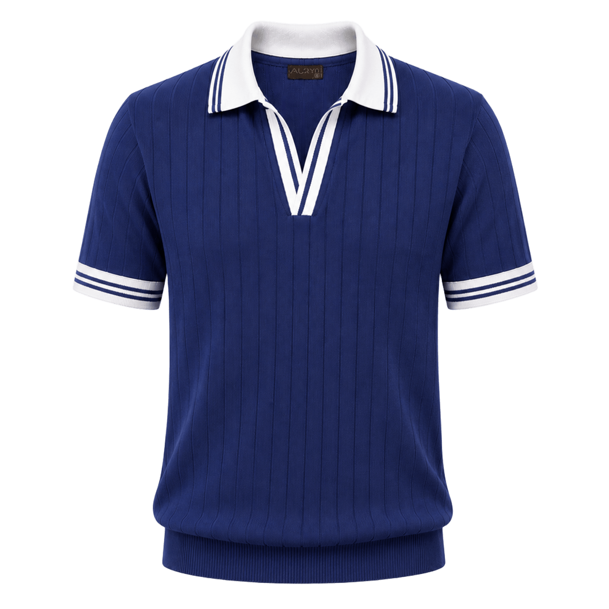 Blue Knit Wear T-Shirt